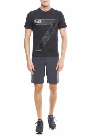 T-shirt z nadrukowanym logo, zdjęcie 2 T-shirt z nadrukowanym logo od EA7 Emporio Armani